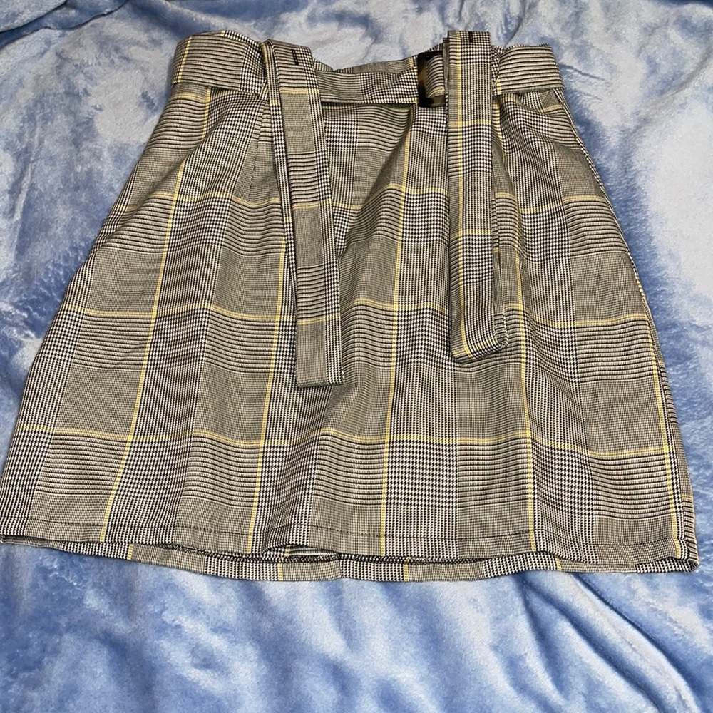 Plaid skirt